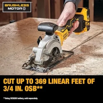DEWALT ATOMIC 20V MAX* Compact Circular Saw Tool Only