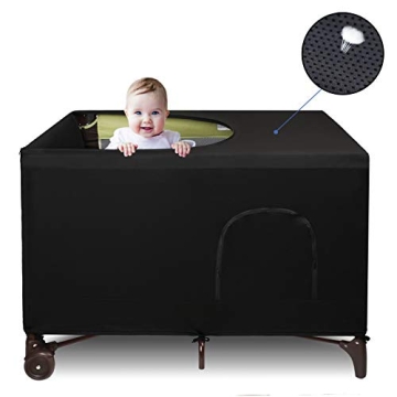 Dofilachy Blackout Cover for Pack N Play Sleep Solution