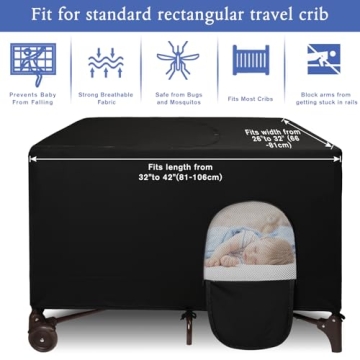 Dofilachy Blackout Cover for Pack N Play Sleep Solution