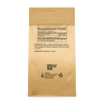 Pure Magnesium Chloride Powder for Muscle Recovery and Health