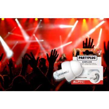 Alpine PartyPlug Ear Plugs for Hearing Protection and Music