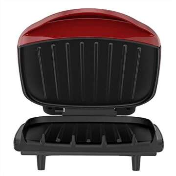 George Foreman GR10RM Champ Grill, RED