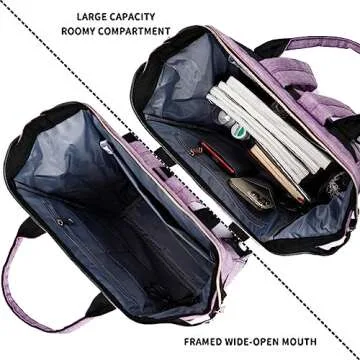 Sowaovut Laptop Backpack 15.6 Inch Casual Daypack Water Resistant Business Travel Backpack for Women men