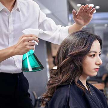 3PCS Plastic Spray Bottles 11oz Refillable Empty Spray Bottles with Mist and Stream Mode Trigger Sprayer for Plants Flowers Herbs Home Cleaning Garden Essential Oil