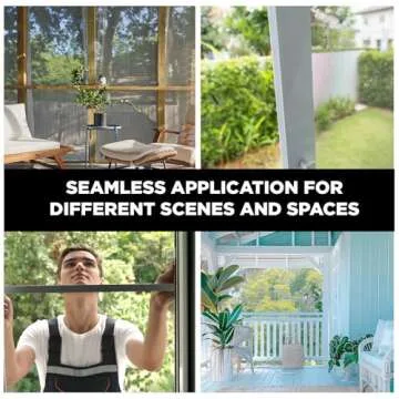 DOCA 48" x 100' Heavy Duty Window Screen Mesh Roll