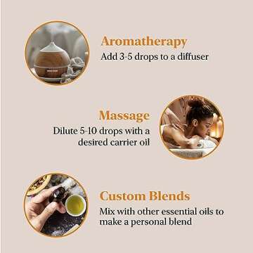 Majestic Pure Organic Frankincense Essential Oil - 100% Pure Frankincense Oil for Pain Relief, Skin Care, Hair Care & Aromatherapy, Premium Grade for Diffuser & Oil Diffuser - 0.3 fl oz