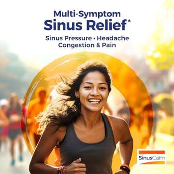 Boiron SinusCalm Pellets for Sinus Pain Relief, Runny Nose, Congestion, Sinus Pressure, Headache - 2...