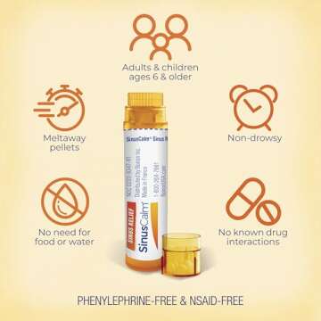 Natural Relief with Boiron SinusCalm Pellets 160 Count