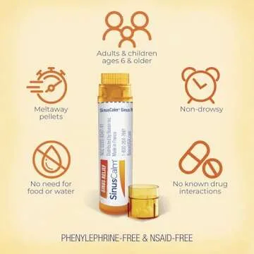 Natural Relief with Boiron SinusCalm Pellets 160 Count