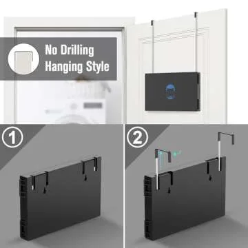 OLIBUY 3 Way Mirror for Easy Grooming and Styling Precision