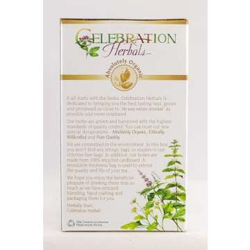 CELEBRATION HERBALS Ashwagandha Root Organic 24 Bag, 0.02 Pound
