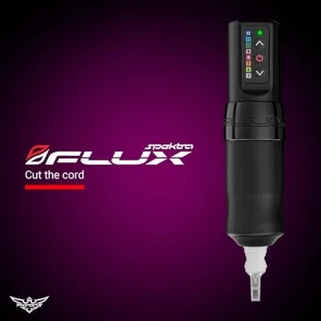 FK Irons Spektra Flux Wireless Tattoo Machine Black Ops
