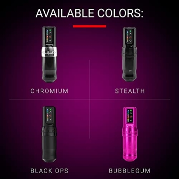 FK Irons Spektra Flux Wireless Tattoo Machine Black Ops