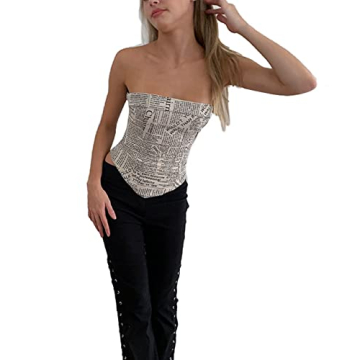 Y2K Halter Neck Spaghetti Strap Camis Backless V Neck Lace Patchwork Aesthetic 2020 Summer Fashion S...