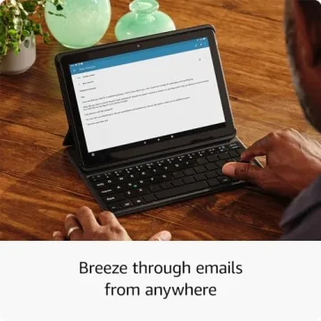 Amazon Fire HD 10 Tablet & Keyboard Case Bundle