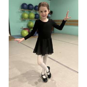 Stelle Tap Shoes for Girls Boys PU Leather Non-Slip Dance Shoes for Toddler/Little Kid/Big Kid(Black...