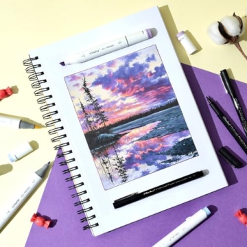 Ohuhu Alcohol Markers Double Tipped Art Marker Set