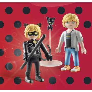 Playmobil Miraculous: Adrien & Cat Noir