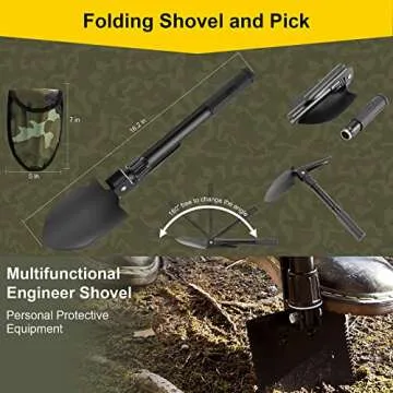 Survival First Aid Kit, 248PCS Survival Tools Camping Essentials Tactical Gear Emergency Trauma Medical Supplies Packed in a MOLLE Pouch, Saber Card,Cool for Men Camping Hiking Outdoor Activities