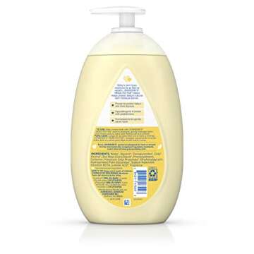 Johnson's Head-to-Toe Moisturizing Baby Body Lotion for Sensitive Skin, Hypoallergenic and Paraben-,...
