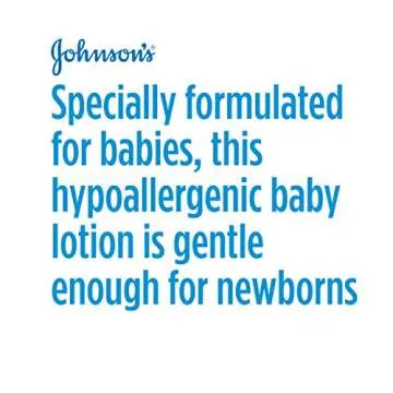 Johnson's Hypoallergenic Baby Body Lotion for Sensitive Skin 27.1 Fl Oz