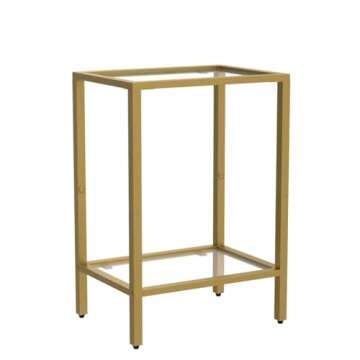 Modern HOMSHO Side Tables Set of 2 - Stylish & Functional