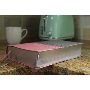 Engaging NIV Life Application Study Bible in Gray/Pink