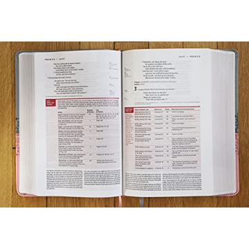 Engaging NIV Life Application Study Bible in Gray/Pink