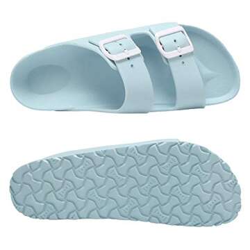 Buy Women's Adjustable Flat Sandals for Summer Comfort