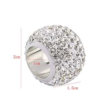 4pcs Bling Crystal Stethoscope Charms, Charmed Crystal Stethoscope Charms, Round Stethoscope Id Name Tags for Nurse Accessory, Nurse RT Vet, Violet Kiss Crystal.