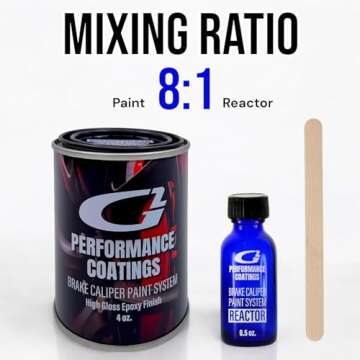 G2 High Temperature Brake Caliper RED Paint System