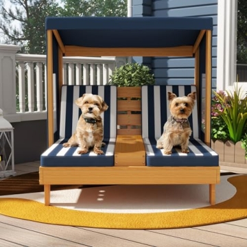 Costzon Kids Lounge Chair Outdoor Fun and Functional Double Seat