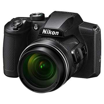 Nikon COOLPIX B600 16.7 MegaPixel Digital Camera + 128GB Card, Tripod, Case and More (12pc Bundle)