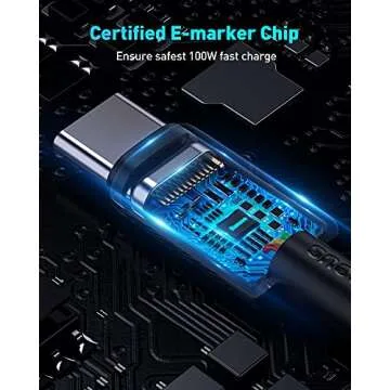 Baseus 100W USB C Cable – Fast Charging & Durable