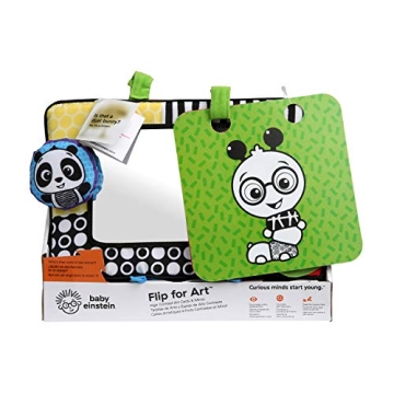 Baby Einstein High Contrast Activity Mirror for Newborns and Infants