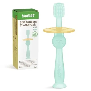 Haakaa 360° Baby Toothbrush - Safe, Fun & Effective Toddler Brushing