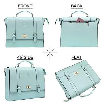 Stylish EaseGave 17 Inch Laptop Bag for Women