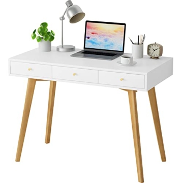 Vitahomy Modern Computer Vanity Desk for Home Office