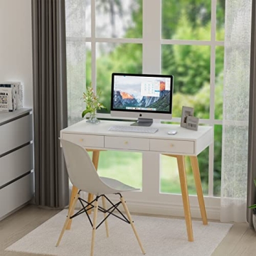 Vitahomy Modern Computer Vanity Desk for Home Office
