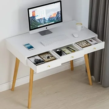 Vitahomy Modern Computer Vanity Desk for Home Office