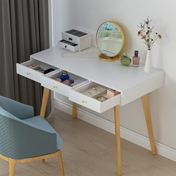 Vitahomy Modern Computer Vanity Desk for Home Office