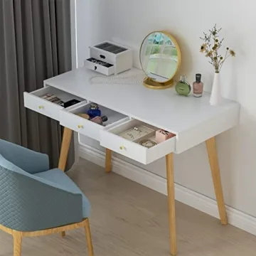 Vitahomy Modern Computer Vanity Desk for Home Office