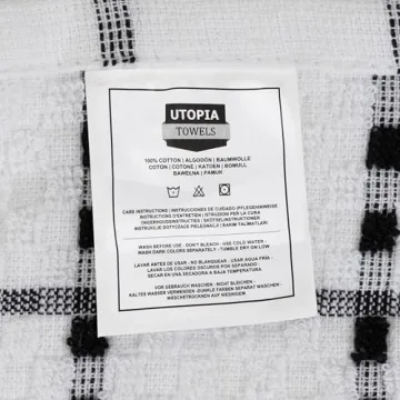 Utopia Kitchen Towels 6 Pack - Soft & Absorbent