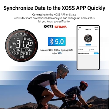 CYCPLUS GPS Bike Computer Mini Speedometer & Odometer