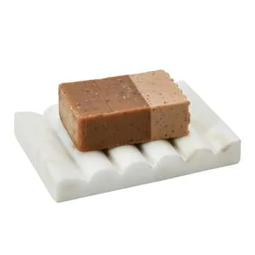 Contemporary Marble Soap Dish for Elegant Bathrooms
