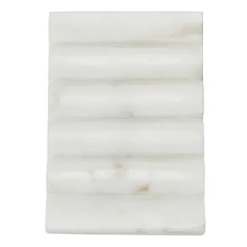 Contemporary Marble Soap Dish for Elegant Bathrooms