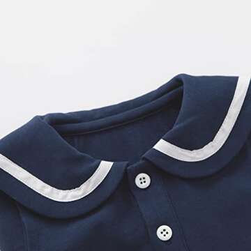 Baby Boys Nautical Romper - Pureborn Summer Outfit