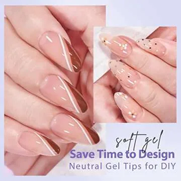 BTArtbox Almond Press On Nails for Salon Quality at Home