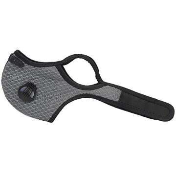 shangrui Motorcycle mask dust mask Respirator Replaceable Filter Anti-Pollution Riding Outdoor Sport...