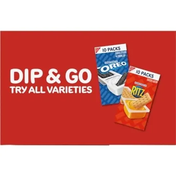 Handi-Snacks RITZ Crackers 'N Cheesy Dip Snack Packs, 20 Snack Packs